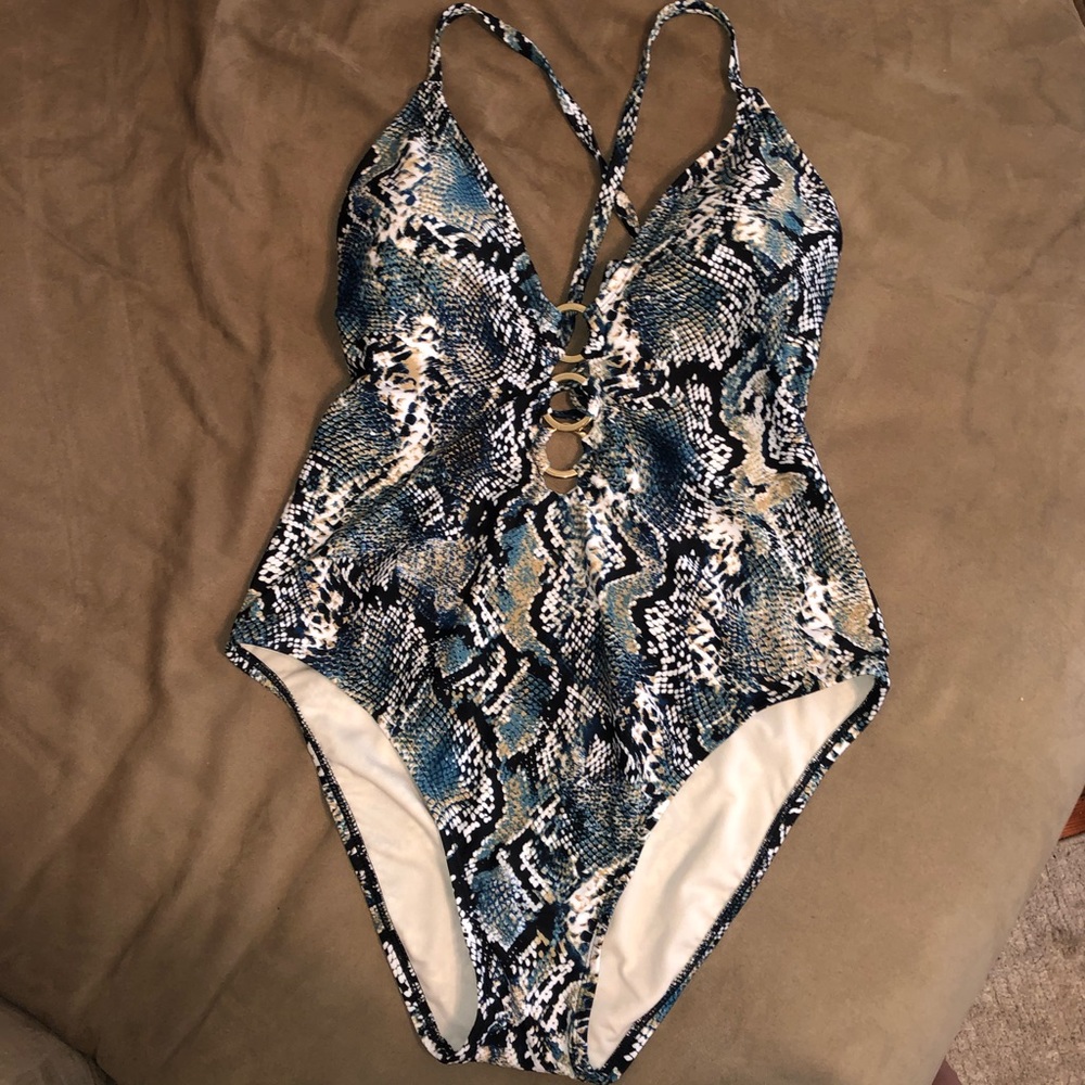 Snake-print Women’s Swim Suit